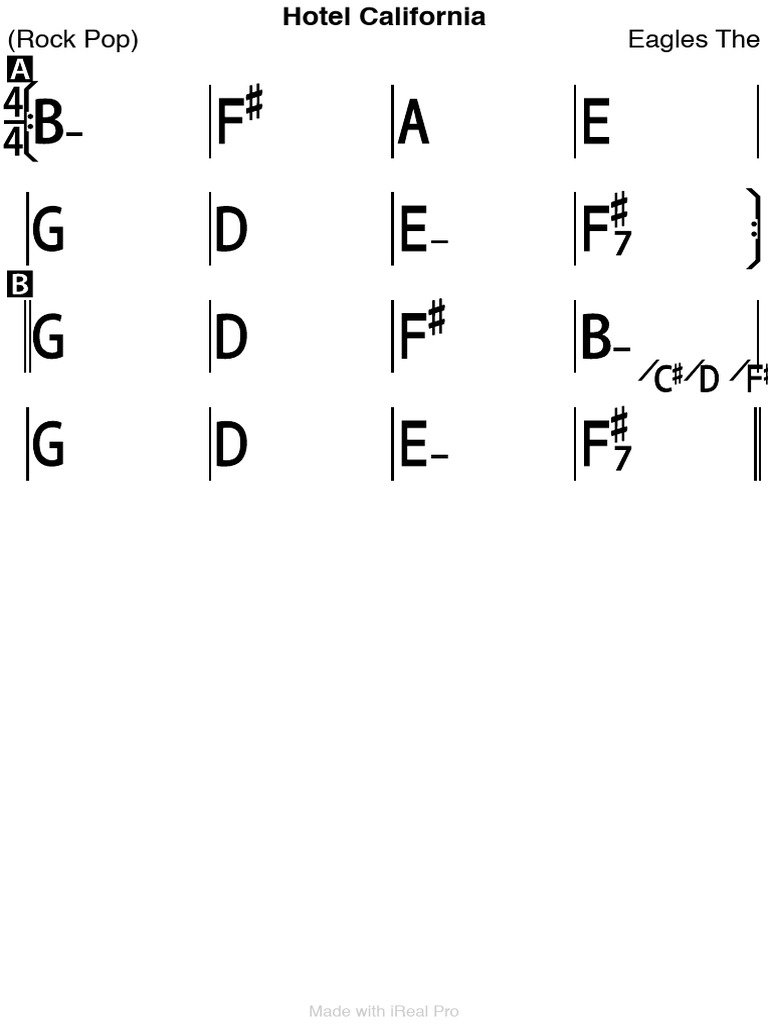 Hotel California PDF