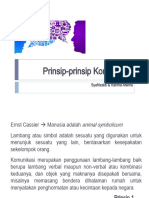 Prinsip Komunikasi Dan Fungsi Komunikasi