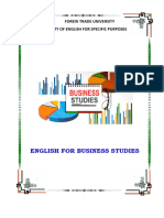 Business Studies ESP111. Tổng Hợp Chị Huyền Gửi