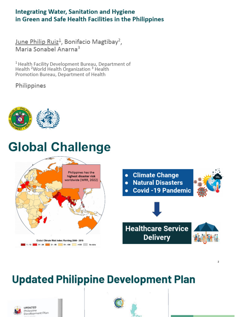 PICE Mid Year Convention Integrating Water, Sanitation and Hygiene in