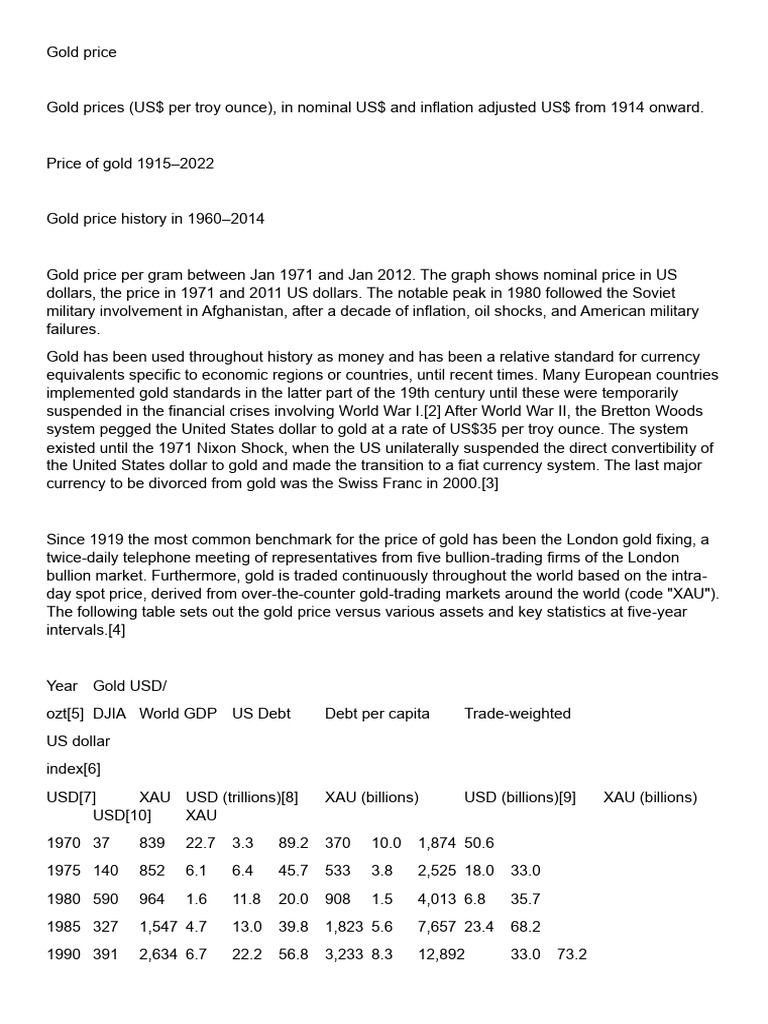 Gold As A Great Investment PDF