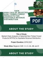 UBRDEC - Market Chain Analysis of Selected NTFPs Results