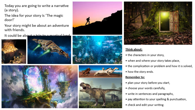 Writing the Magic Door Story | PDF