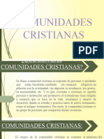 Religion Comunidades Cristianas