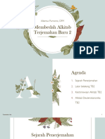 Membedah Alkitab Terjemahan Baru September 2023