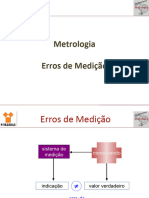 Metrologia - 4 - Erros de Medição