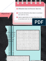 Linear and Non-Linear Texts