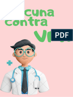 Flyer Vacunas Animado Verde y Azul PDF