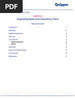 ME Eng 8 Q1 0203 - SG - Organizing Ideas From Expository Texts