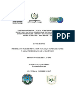 Informacion para Planificación de Manejo de Vida Silvestre y Áreas Protegidas (Fase I) : Mamíferos