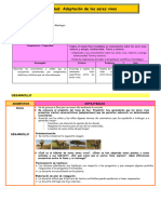 Adaptacion de Los Seres Vivos