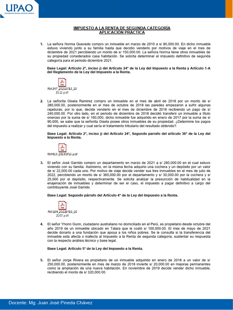 S3_Aplicaci%C3%B3n+Pr%C3%A1ctica | PDF | Dividendo | Compartir (Finanzas)