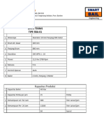 Spec. Pompa Tipe SBA-01