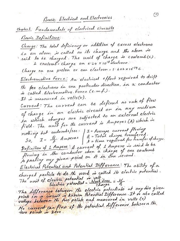 Bee Fundamentals Of Electrical Circuits Pdf