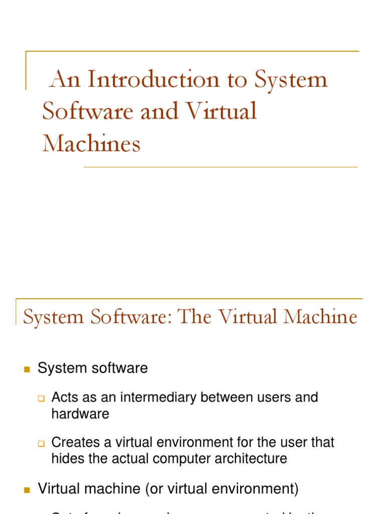 Overview of System Software Functions | PDF