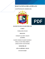 Universidad Nacional Del Altiplano: Escuela Profesional de Administración