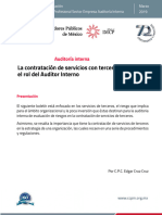 24. CCPM La Contratacion de Servicios Con Terceros y El Rol Del Auditor Interno