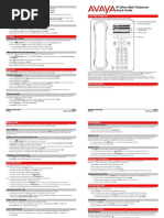 IP Office 9620 Telephone Quick Guide