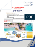 Grupo Colegial Manabi Punta Cana