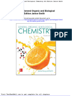Test Bank For General Organic and Biological Chemistry 4th Edition Janice Smith