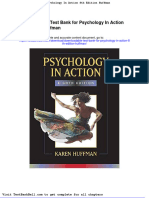 Downloadable Test Bank For Psychology in Action 8th Edition Huffman