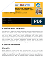 Modul Ajar Bahasa Indonesia - Mendeskripsikan Keindahan Alam - Fase D