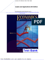 Economics Principles and Applications 6th Edition Hall Test Bank