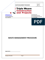 3 Waste Management Procedure