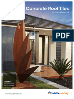 Bristile Concrete Roof Tiles Concrete Range Technical Manual