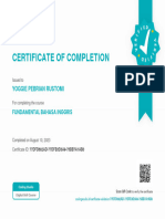 Fundamental Bahasa Inggris Certificate Coding Studio