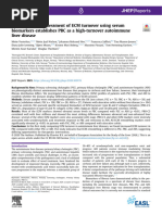 Comprehensive Assessment of ECM Turnover Using Serum Biomarkers Establishes PBC As A High-Turnover Autoimmune Liver Disease