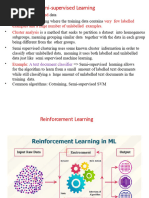 Semi Supervised Learning