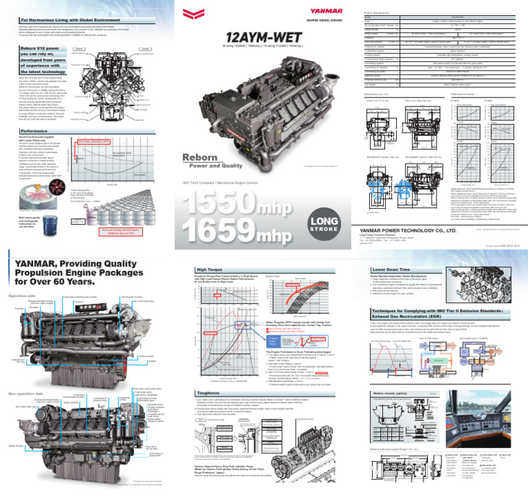 12aym Wet PDF Diesel Engine Engines