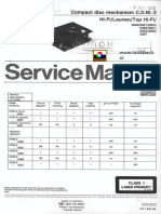 Philips cdm-2 Cd-Mechanism SM