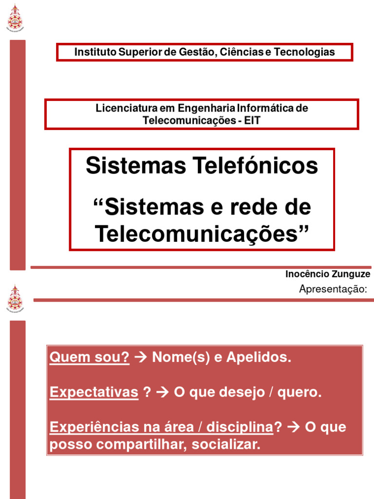 DOC) Informática e Telecomunicações no Brasil