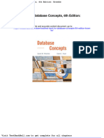 Test Bank For Database Concepts 6th Edition Kroenke