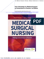 Test Bank For Davis Advantage For Medical Surgical Nursing Making Connections To Practice 1st Edition