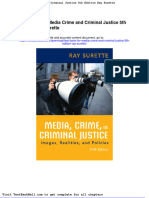 Test Bank For Media Crime and Criminal Justice 5th Edition Ray Surette