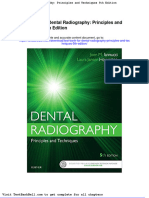 Test Bank For Dental Radiography Principles and Techniques 5th Edition