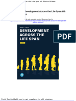 Test Bank For Development Across The Life Span 9th Edition Feldman