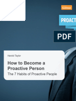 How To Become A Proactive Person