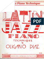 Latin Jazz Piano Technique - Oligario Diaz