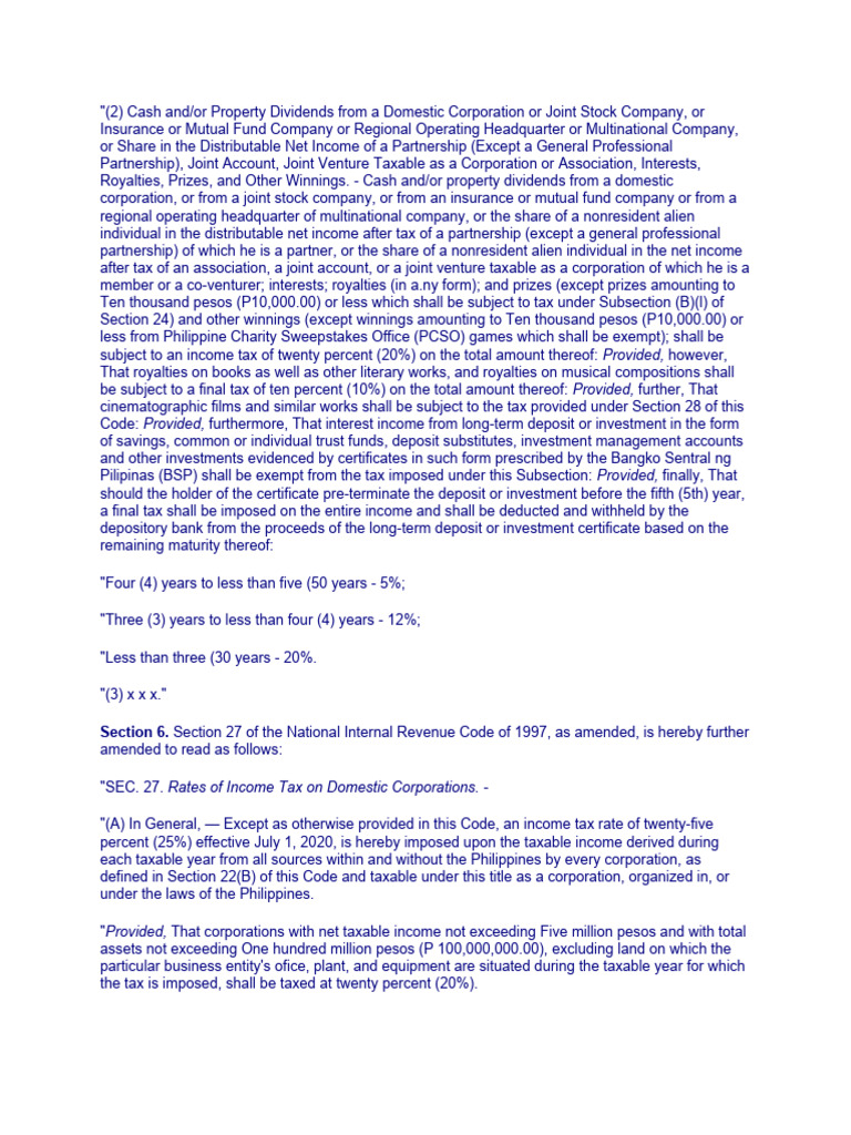 National Internal Revenue Code Pdf