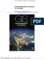 Gis For Environmental Applications A Practical Approach 1st Zhu Test Bank