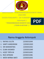 Pengembangan Kognitif Kelompok 1