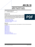 00001801C - Configuration Options For The
