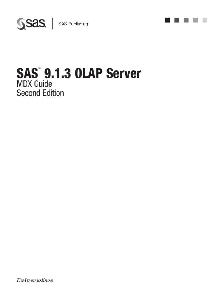 Olap MDX 9071 | PDF | Data | Data Management Software