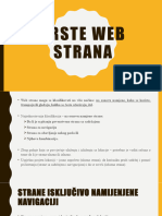 2Vrste web strana