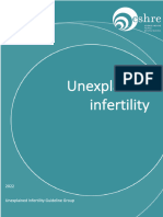 Unexplained Infertility Guideline - Draft For Review