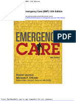 Test Bank For Emergency Care Emt 13th Edition
